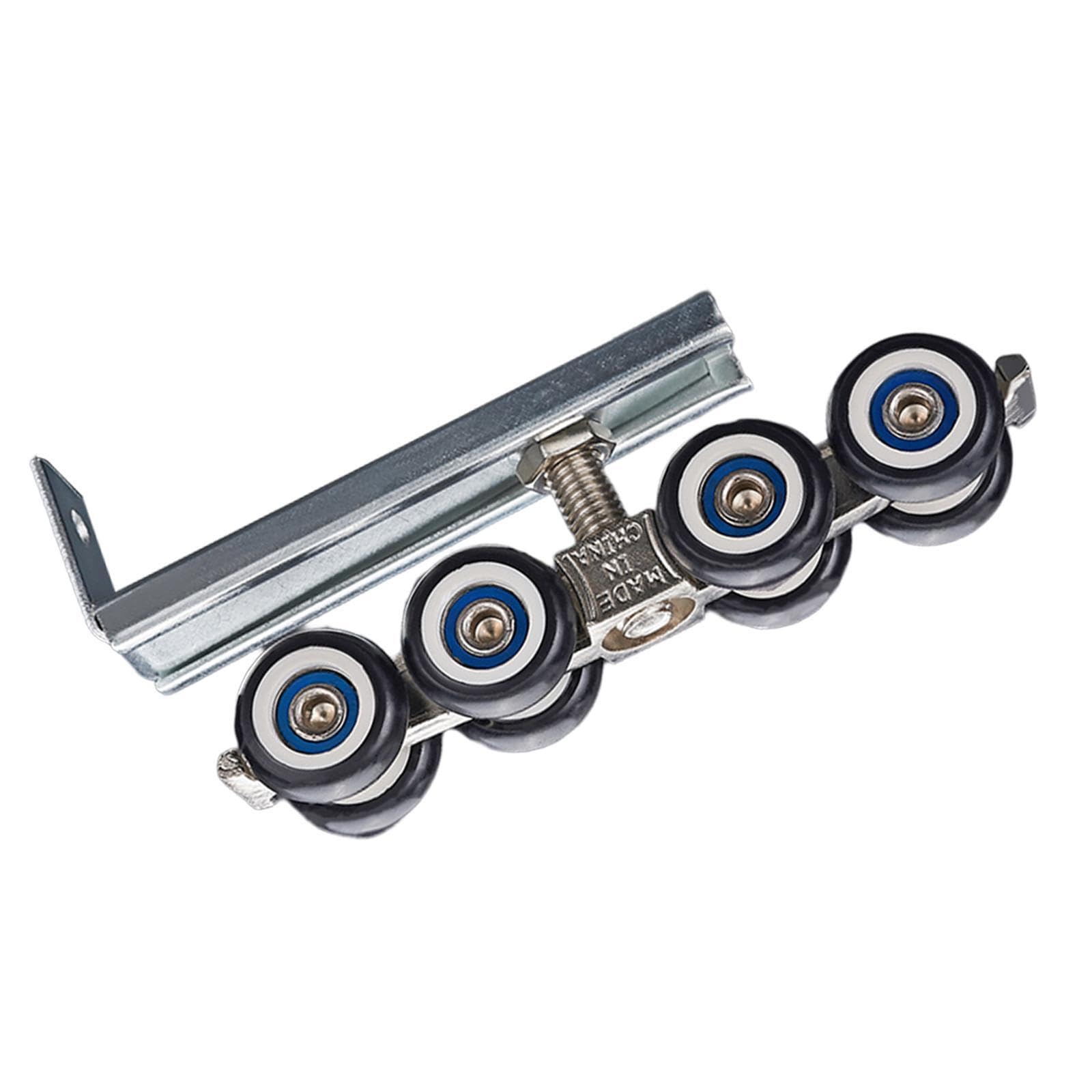 Pixzcsa Heavy Duty Sliding Door Roller Sliding Door Rollers Replacement Closet Wheels Reliable Smooth Track Parts Track Kit Cabinet Wheels Roller Pulley
