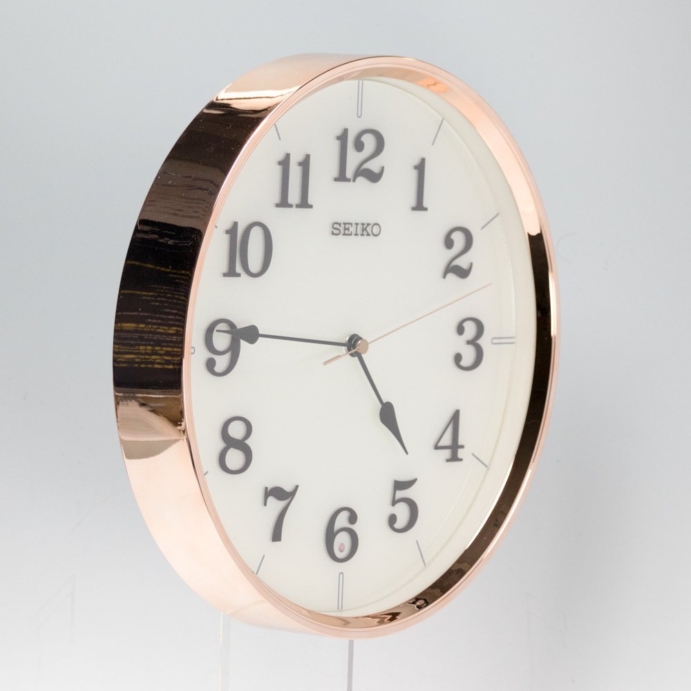 SEIKO セイコー 電波時計 Amazon.co.jp: セイコー クロック 掛け時計 電波 アナログ 銅色