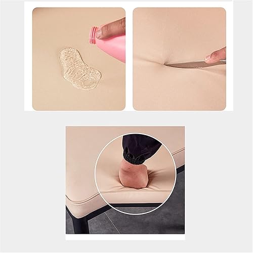 Miniatura 4 de Modern Comfortable Dining Chairs Dining Living Room Bedroom Kitchen Aent Chairs Modern PU Leather High Back Padded Soft Seat,with Metal Legs