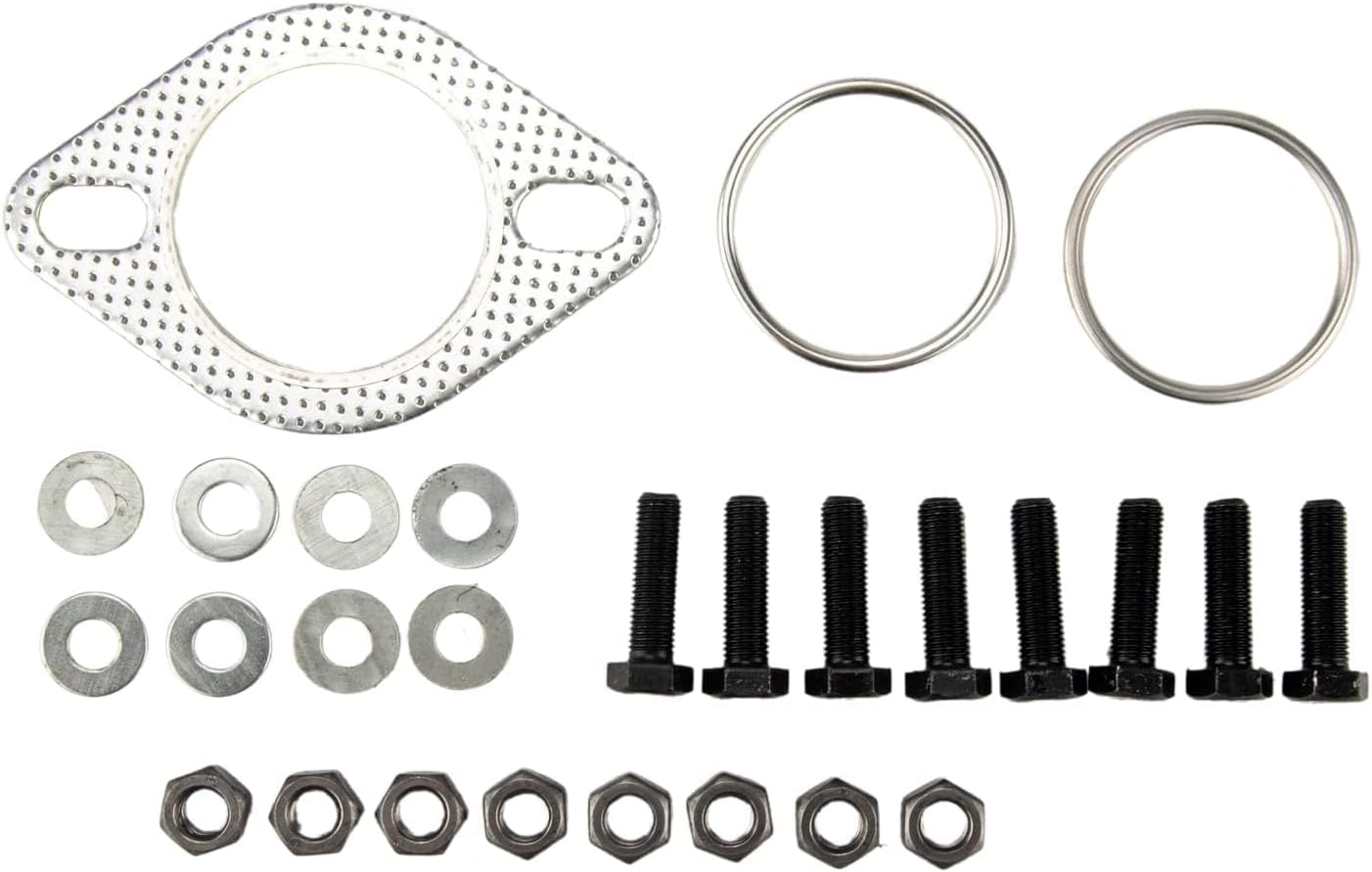 PHILTOP Rear High FLow Stainless Steel Catalytic Converter Kit Compatible with Nissan Murano 3.5L 2009-2014 Replace# 54809, 642033, 40945, Stainless Steel (EPA Compliant)