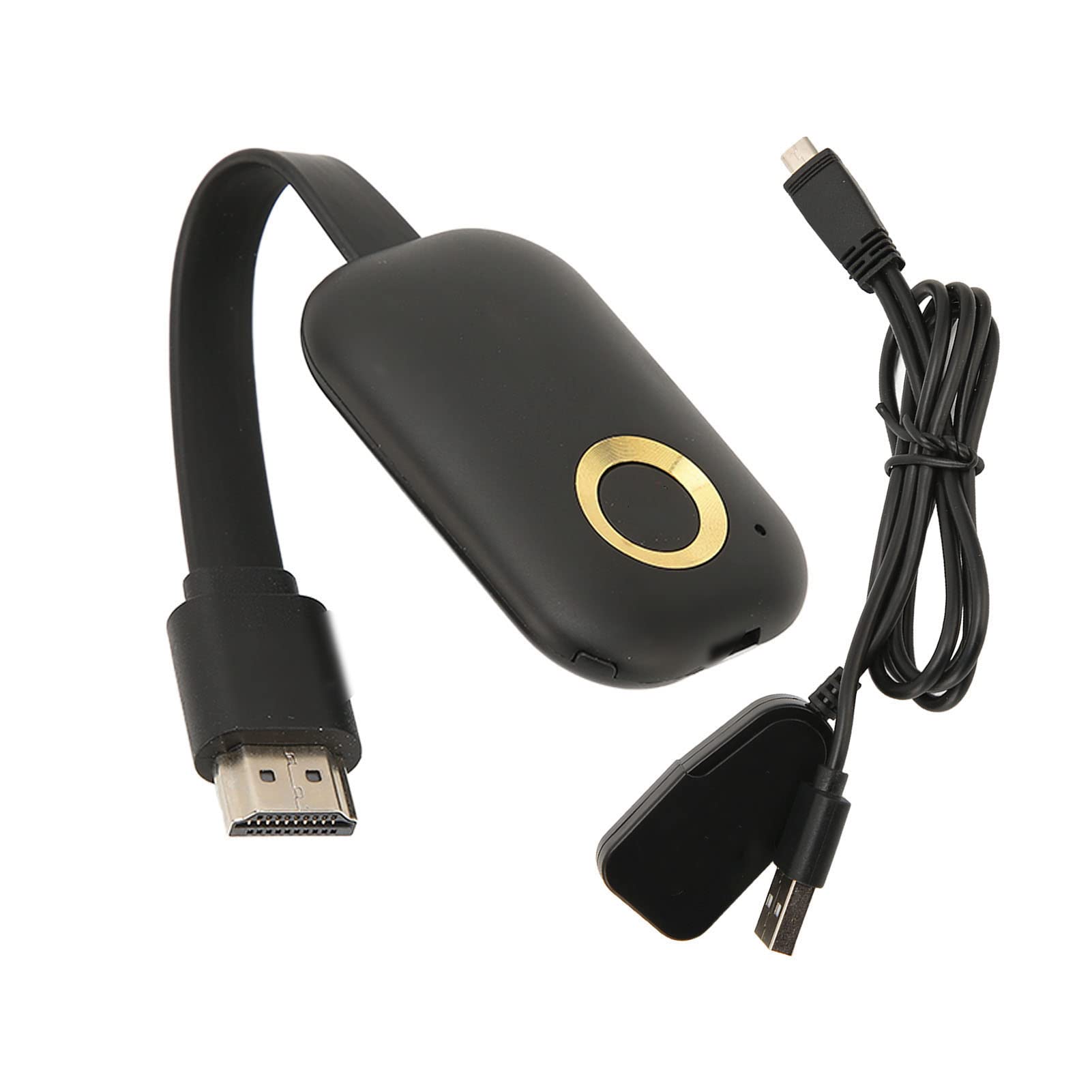 Adaptador Dongle de Pantalla de Interfaz Multimedia HD Inalámbrica 4K Ultra HD Plug and Play WiFi para Teléfonos Móviles Tabletas Computadoras Portátiles a Proyector de TV A