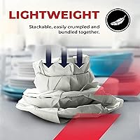 Vista 3 de 70 hojas de papel de embalaje de papel de periódico para mover, enviar, llenar cajas, envolver y proteger artículos frágiles, 1.8 libras