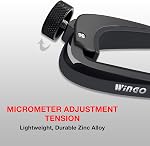 WINGO Guitar Capo Pro-Perfect Tension Capotraste -Black