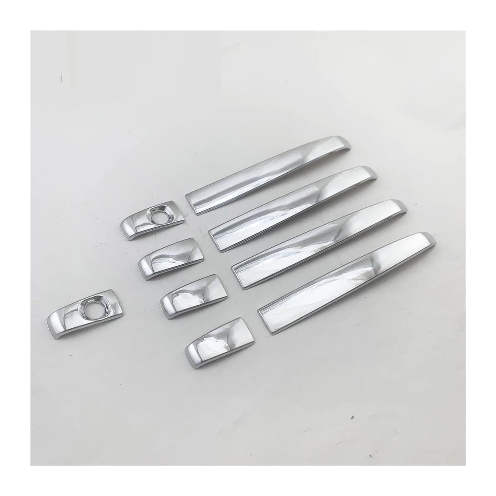 Hckclmbmzw Style2 For Toyota For Camry 2012-2016 Door Handle Bowl Cover Trim Paste Style Car Abs Chrome Accessories Door Handle Cover(Style2)