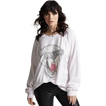RECYCLED KARMA Shes A Vibe Women Sweatshirt Crystal Pink