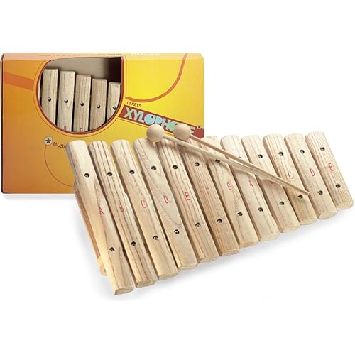 Stagg XYLO-J12 US 12-Key Xylophone with Mallets