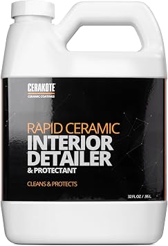 CERAKOTE Rapid Ceramic Interior Detailer and Protectant Pro Pack, 32 fl oz