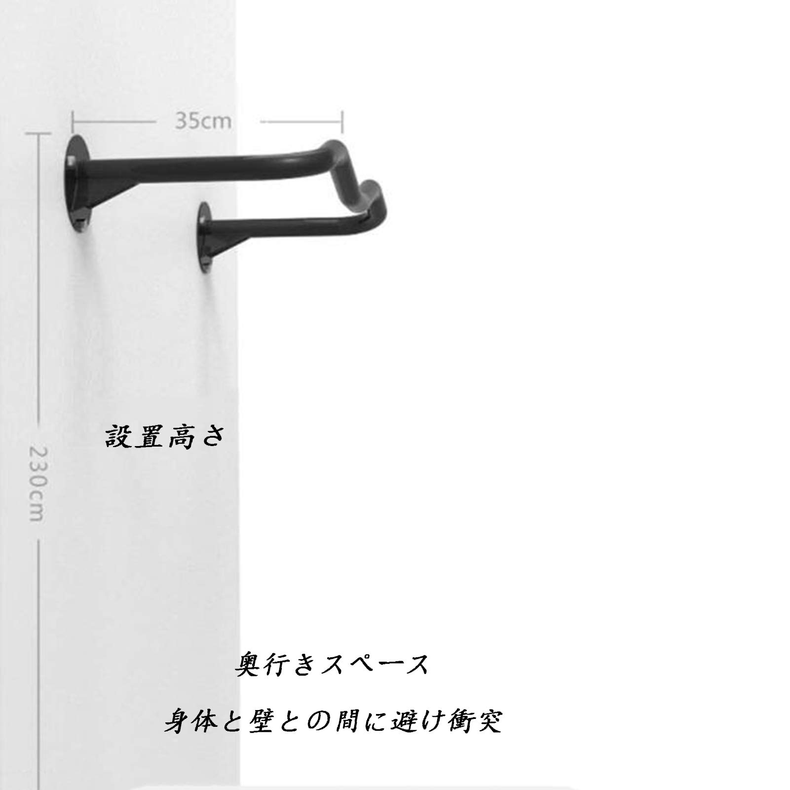 Amazon.co.jp: ポータブルプルアップバー壁掛け式鋼製プッシュアップ