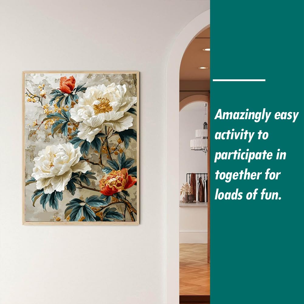 ZHXXFD ZXX5D Painting By Numbers Adulti Con Cornice