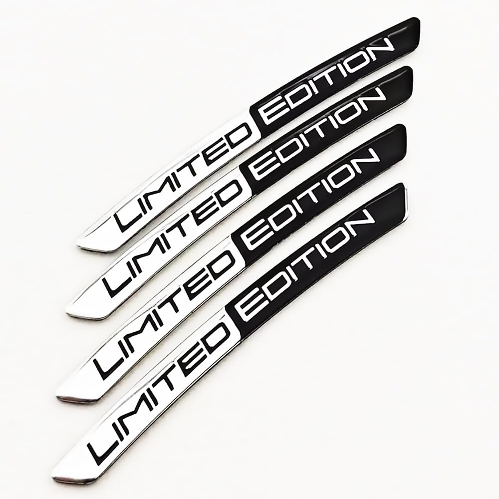 QIZUN 4pcs Car Wheel Rim Stickers for Fiat 500 PANDA PUNTO UNO DUCATO LINEA ARGO DOBLO Idea, Emblem Car Decorative Decals Motorcycle And Bicycle Wheel Hub Reflective Badge,Black-Silver