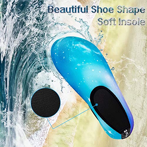 Image of YALOX Water Shoes Women's Men's Outdoor Beach Swimming Aqua Socks Quick-Dry Barefoot Shoes Surfing Yoga Pool Exercise