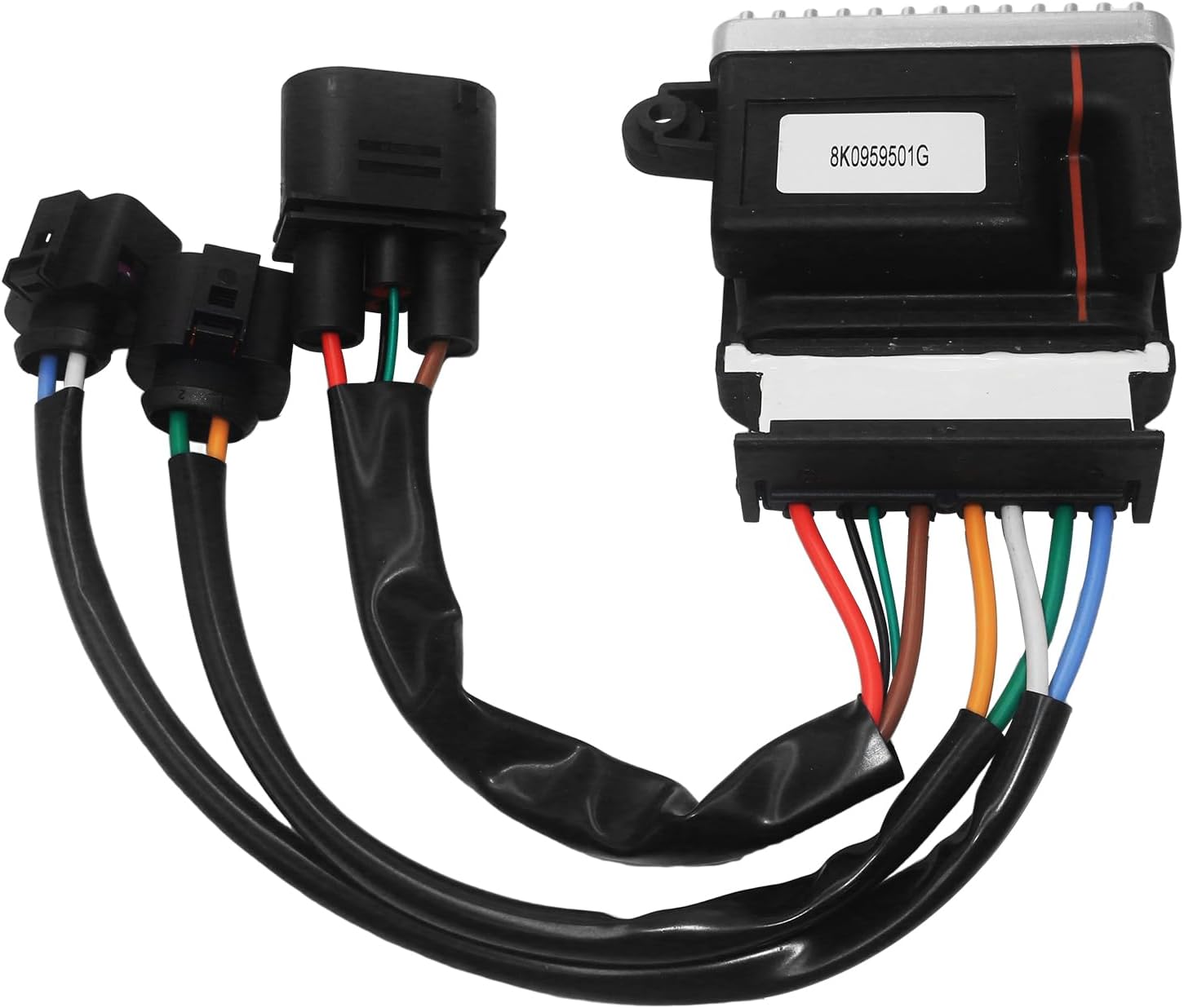 8K0959501A Engine Cooling Fan Control Module for Andi A4 2009-2016 A5 2010-2016 A6 2012-2017 A7 2014-2016 allroad 2013-2016 Q3 2015-2018 Q5 2010-2017 Replace 8K0959501C 8K0959501G 8K0910501D