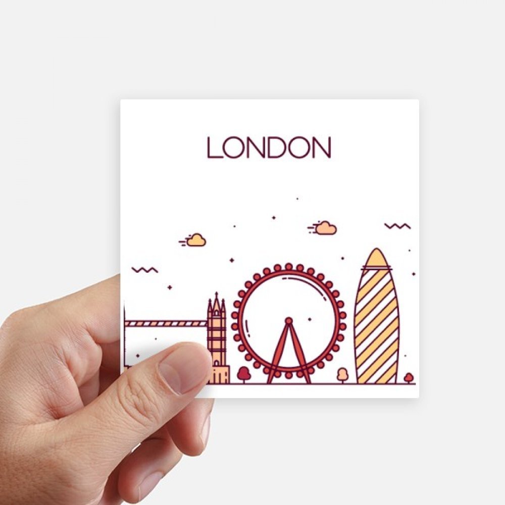 Autocollant Londres pour retrouver facilement sa valise rigide lors de vos voyages