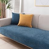 PROTECTION DURABLE : Fabriquée à partir de tissu chenille de haute qualité, notre housse de canapé offre une barrière douce mais durable contre les déversements, les taches et l'usure, prolongeant ainsi la durée de vie de vos meubles.