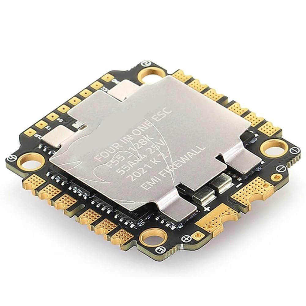F55 F65_128K AM32 4w1 ESC Dshot 300-600-1200 Instalacja 30,5 x 30,5 mm M3 4-6S pasuje do części dronów wyścigowych RC FPV (MAMBA F65 128K ESC)