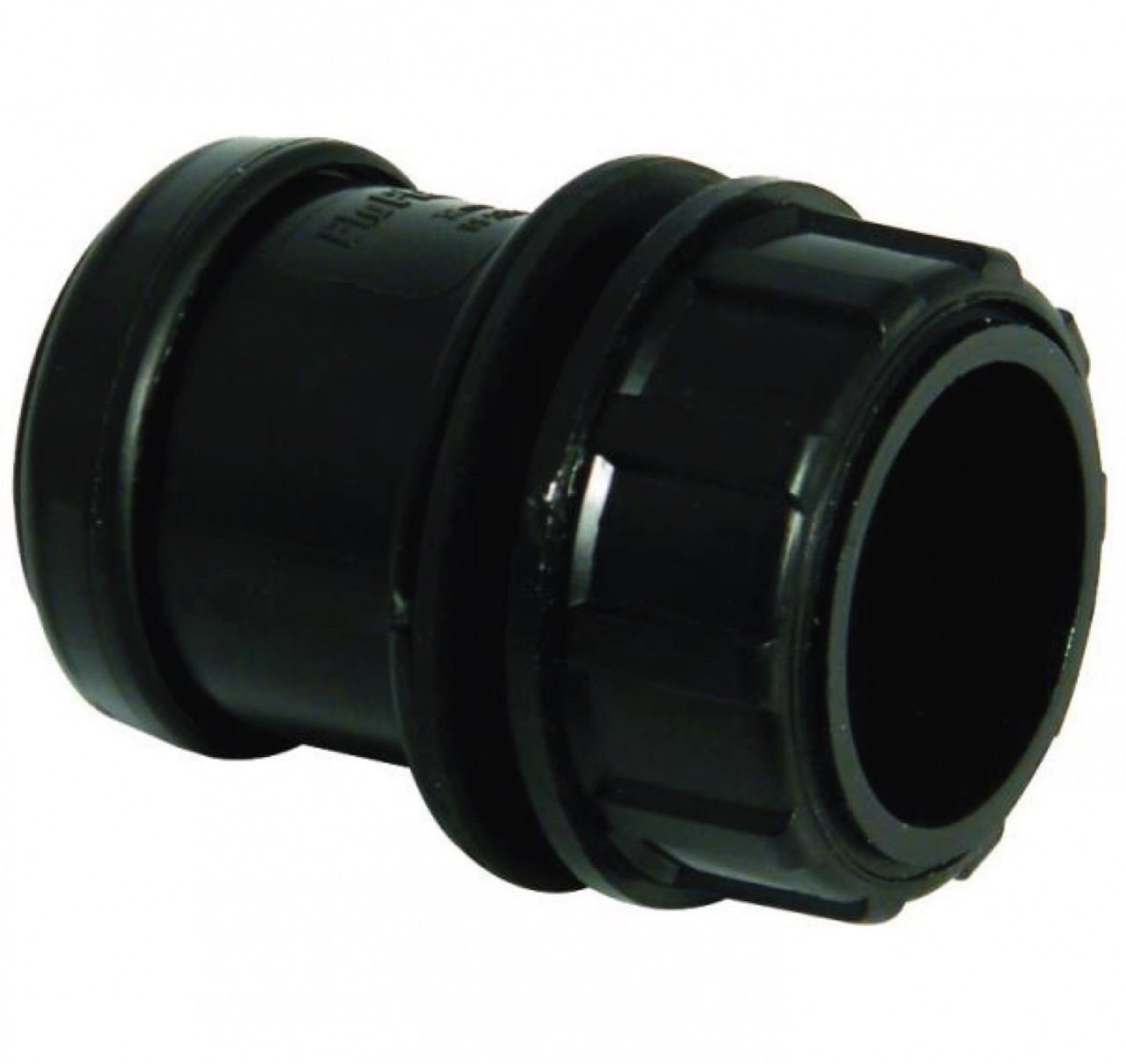 FloPlast Push-Fit Waste Tank Connector 32mm Black | Home Standard