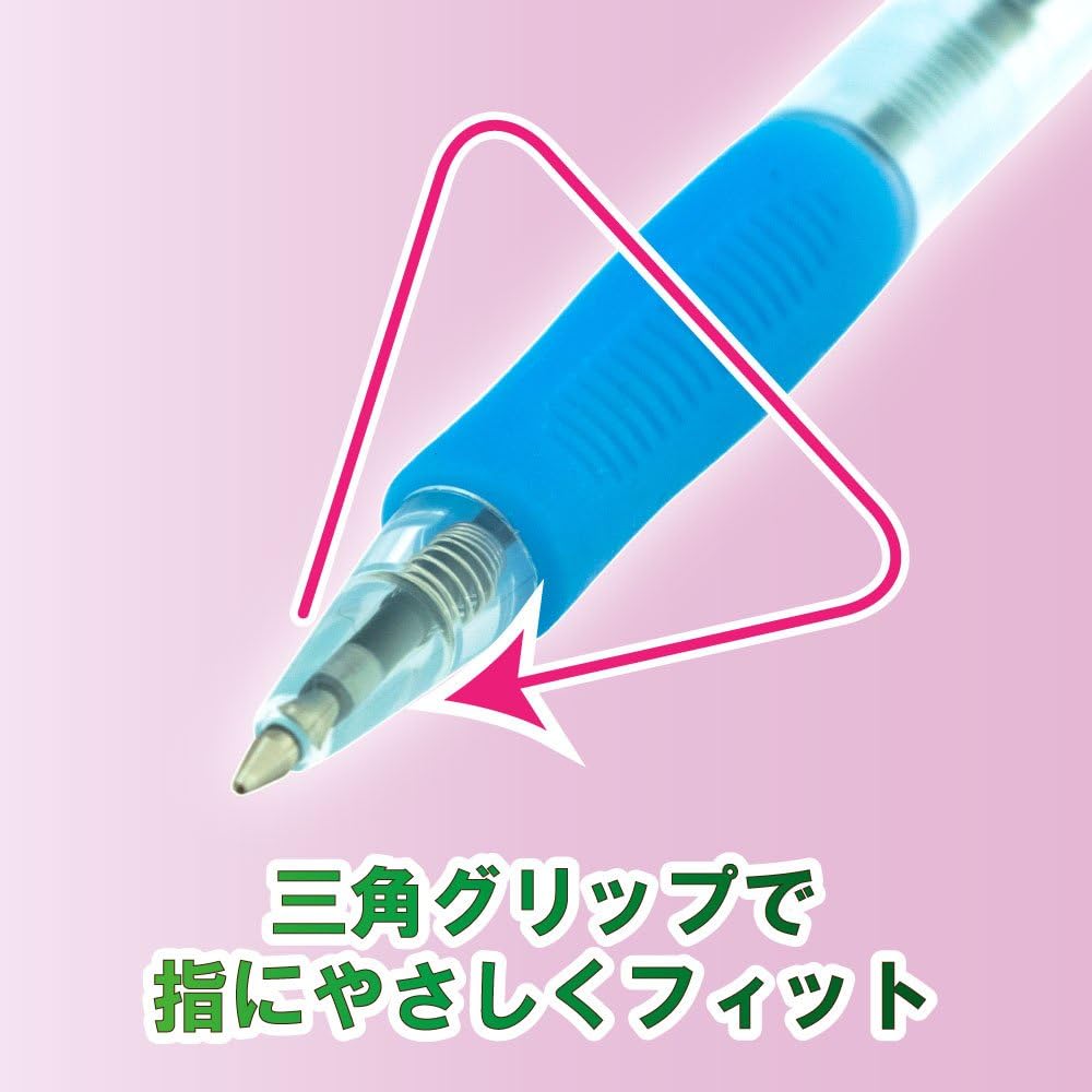 Sakura Crepas Permanent Ballpoint Pens Knox 100K NOB100K #124-10P Light Purple 10 Pens