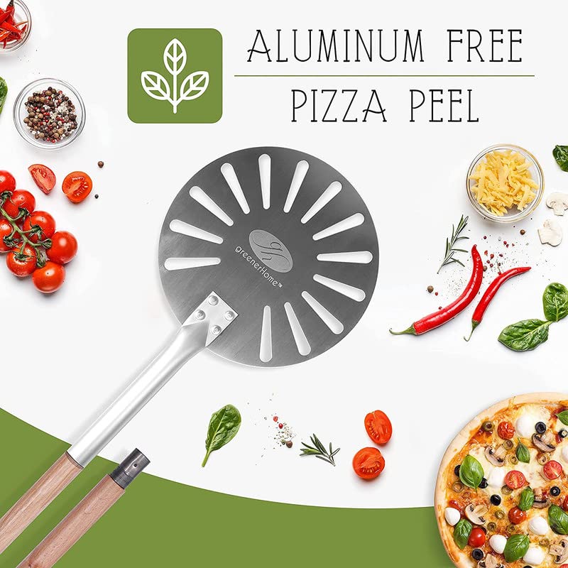 Buy Pizza Turning Peel Premium 100 Food Grade Stainless Steel Metal