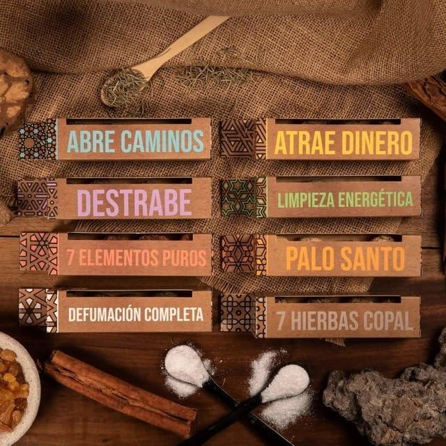 Miniatura 5 de Bombas de incienso activadas para manchas 100% sostenibles. Purificadoras de energía y aire. Orgánicas. Hechas a mano. Fabricado en Argentina.