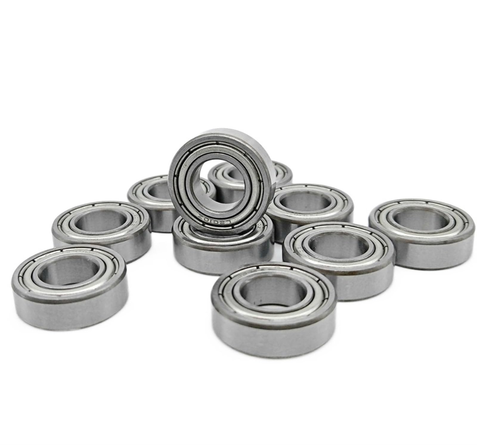HYUJNAFZR Bimetal Seal Shield Micro deep Groove Bearing 10pcs L2010ZZ 10X20X6mm Deep Groove Ball Bearings