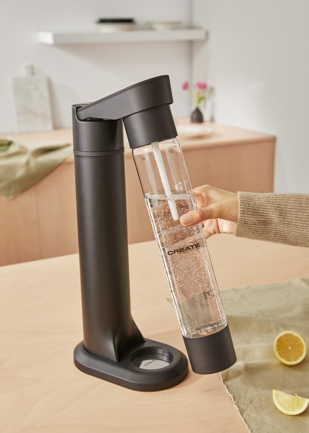 SodaStream Art eau pétillante machine - Noire / Ensemble de démarrage