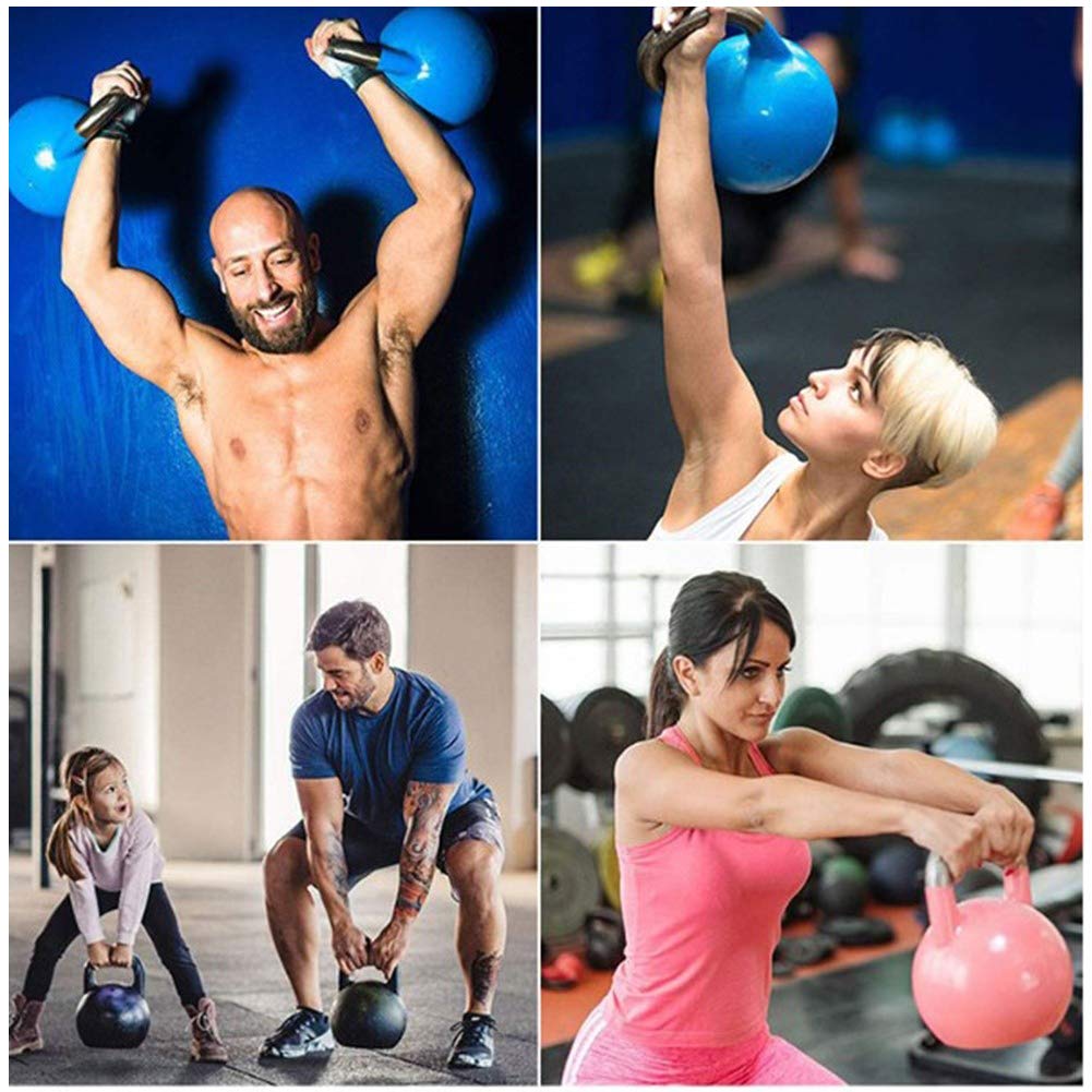 Kettlebells AGYH Kettlebell Fitness in Ghisa, Manubrio per Allenamento con I Pesi Core Training per Uomo E Donna, 4 kg / 6 kg / 8 kg / 10 kg / 12 kg / 16 kg / 20 kg / 24 kg(Size:8kg / 17.6lb)