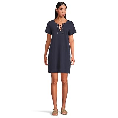 Tommy Bahama Coconut Isles Lace Up Dress Women