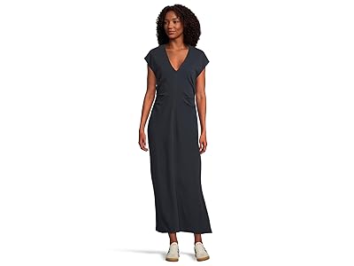 Lilla P Side Tuck Maxi Dress Women