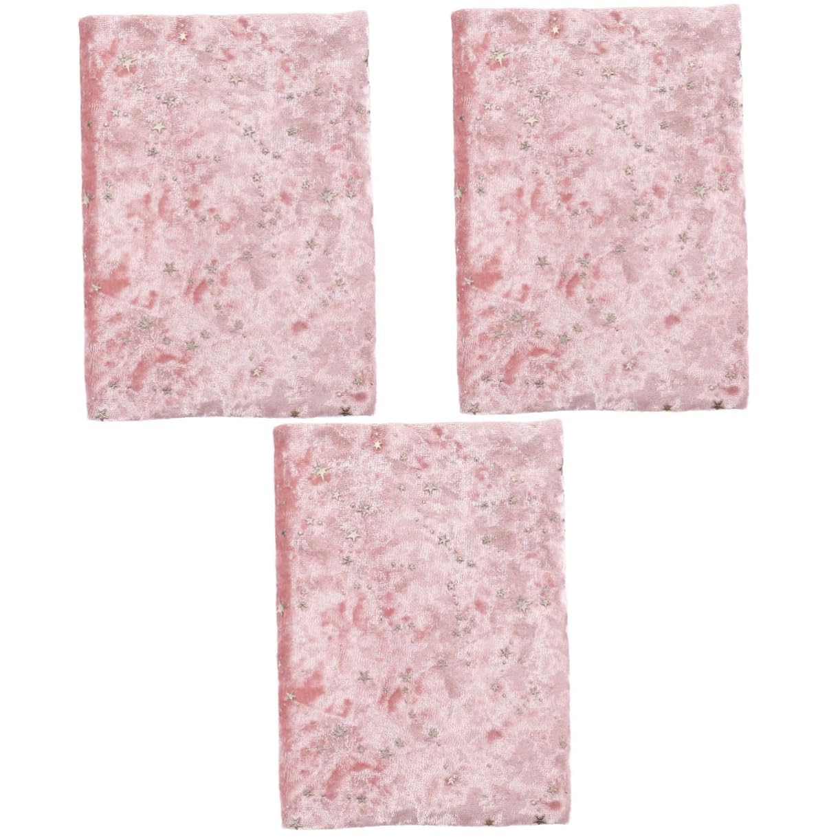 SHINEOFI 3 Pz Copertina Protettiva Del Libro Accessori Scrapbooking Film Libro Protettore Copertine Di Libri Estensibili Leggero Tascabili Forniture Di Riviste Spazzatura Fine Stoffa Rosa