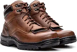 Coturno Bota Masculina Couro Legitimo Country Classico Resistente Caramelo 4400