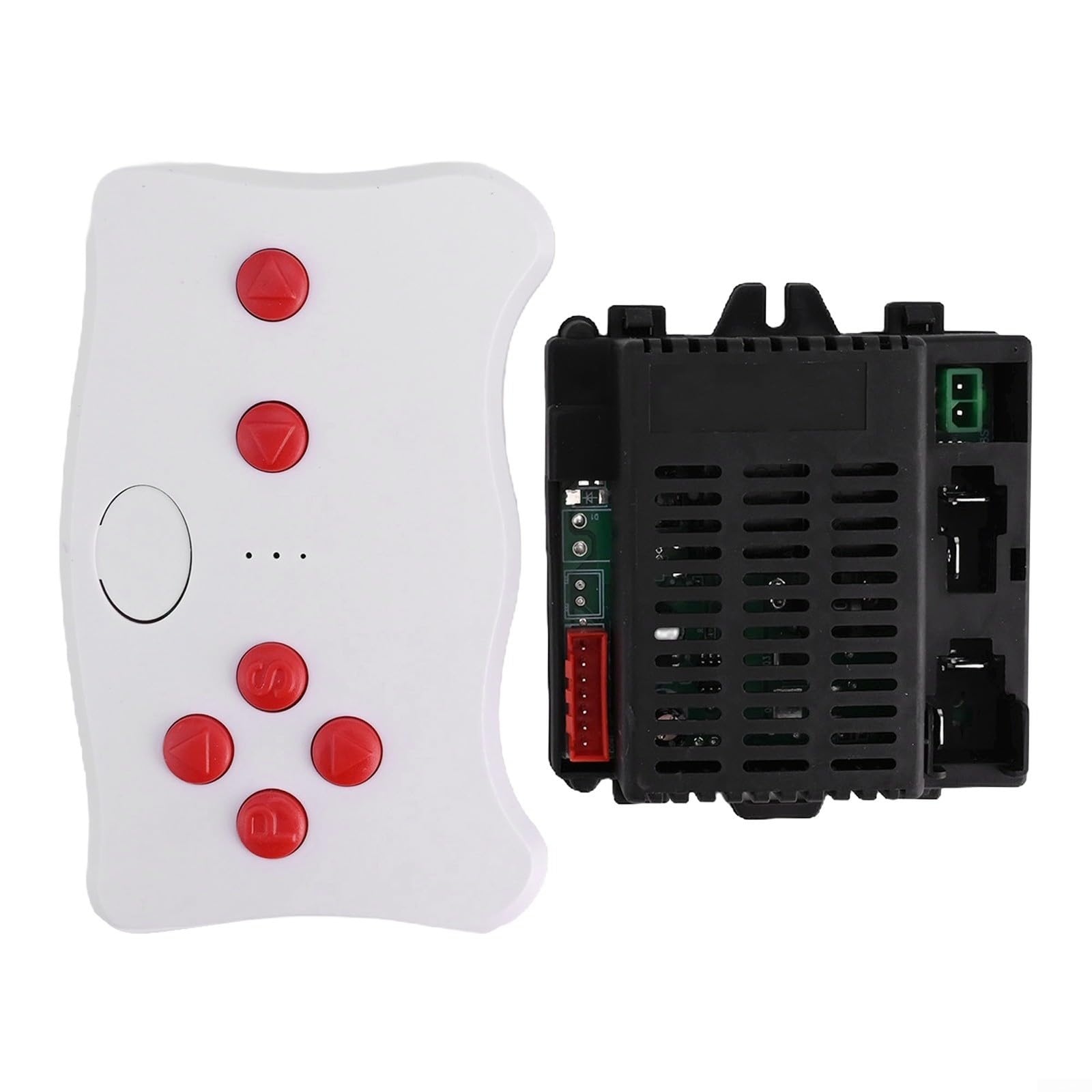 Récepteur RX57 6 V 12 V avec 2 émetteurs 4G pour voitures électriques Weelye Kids Convient pour les boîtiers de contrôle TX10 RC et TX20 RC (RX57 12 V)
