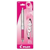 Dr.Grip Center of Gravity Pink Ribbon Retractable Ball Point Pen, Black Ink, 1mm – view 1