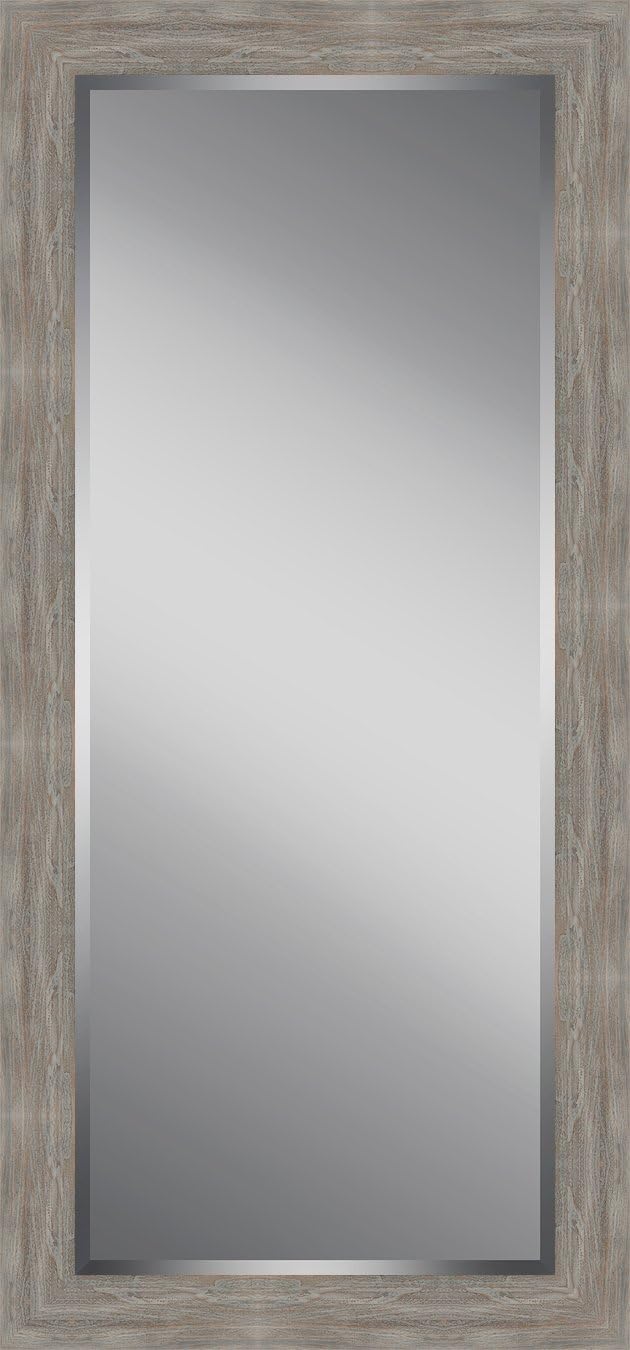 Distressed, Rustic Wooden Framed Floor Leaner Mirror, X Large
