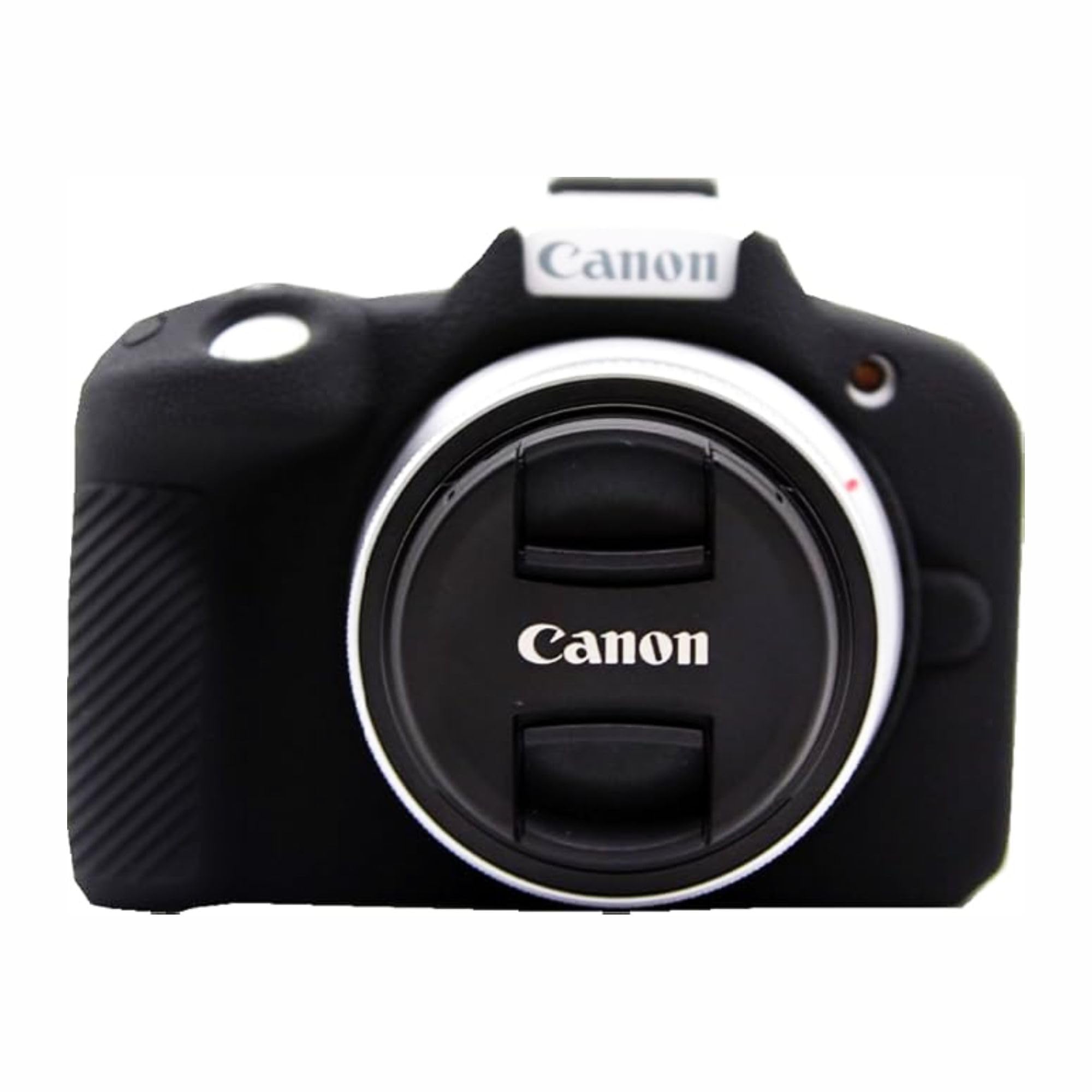 Silicon Cover Protective Camera case Cover Compatible for Canon EOS R50 - Black-image-25