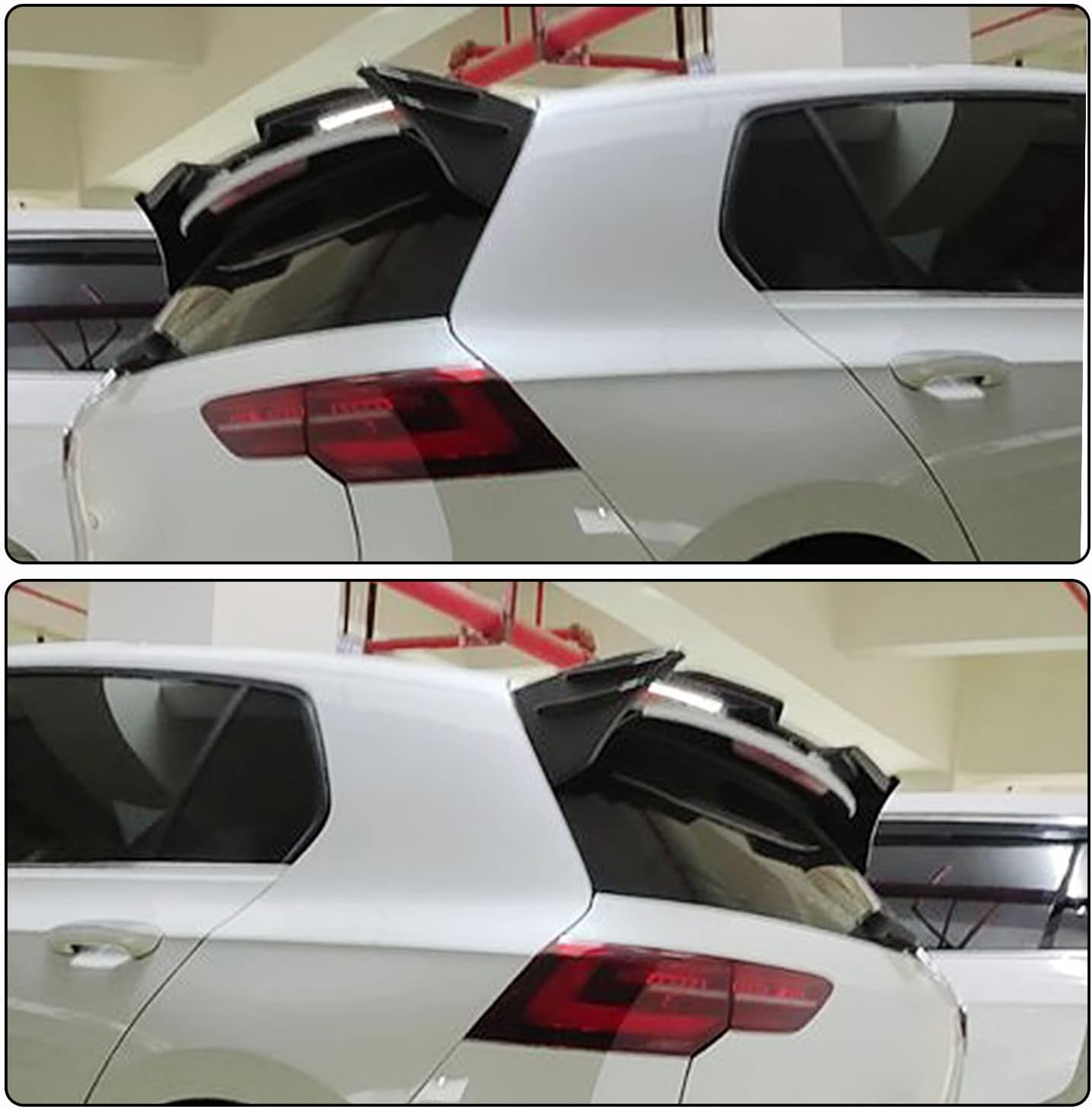 Carbon Fiber Rear Spoiler for Volkswagen VW Golf 8 Mk8 GTI 2021-2022 Customized Rear Roof Window Top Wing Lip Factory Outlet
