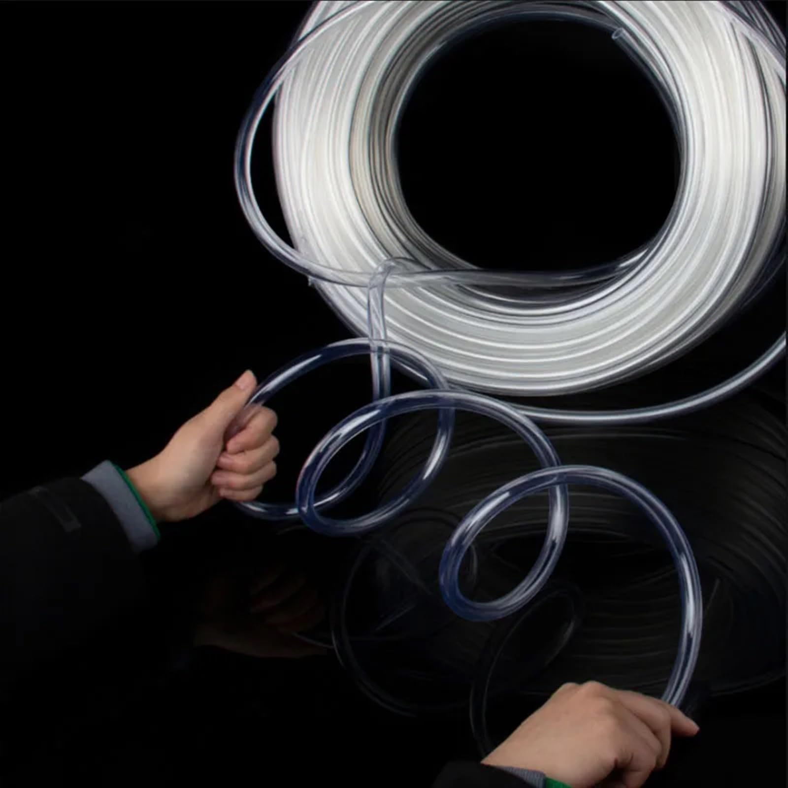 Tuyau En Pvc Tuyaux en plastique PVC Transparent de 1/3/5 mètres, Tube de pompe à eau, diamètre intérieur 2/3/4/5/67/8/9/10/12/13/16/19mm, tuyau d'huile Pour Piscine Aquarium PulvéRisateur(5Meters,10x