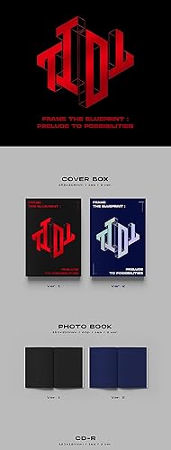 Miniatura 2 de TIOT Frame the Blueprint Prelude to Posibilidades Contenido del álbum PRE DEBUT+Photocard+Pegatina+etc+Seguimiento sellado (versión PLVE)