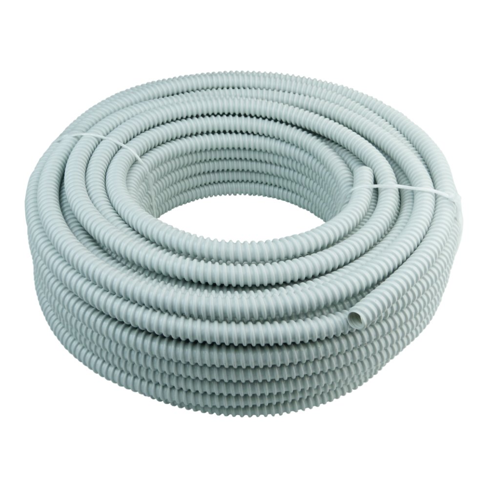 30 m vuoto tubo corrugato ⌀ 32 mm M32 Grigio Tubo flessibile 1.4332 m L 2678