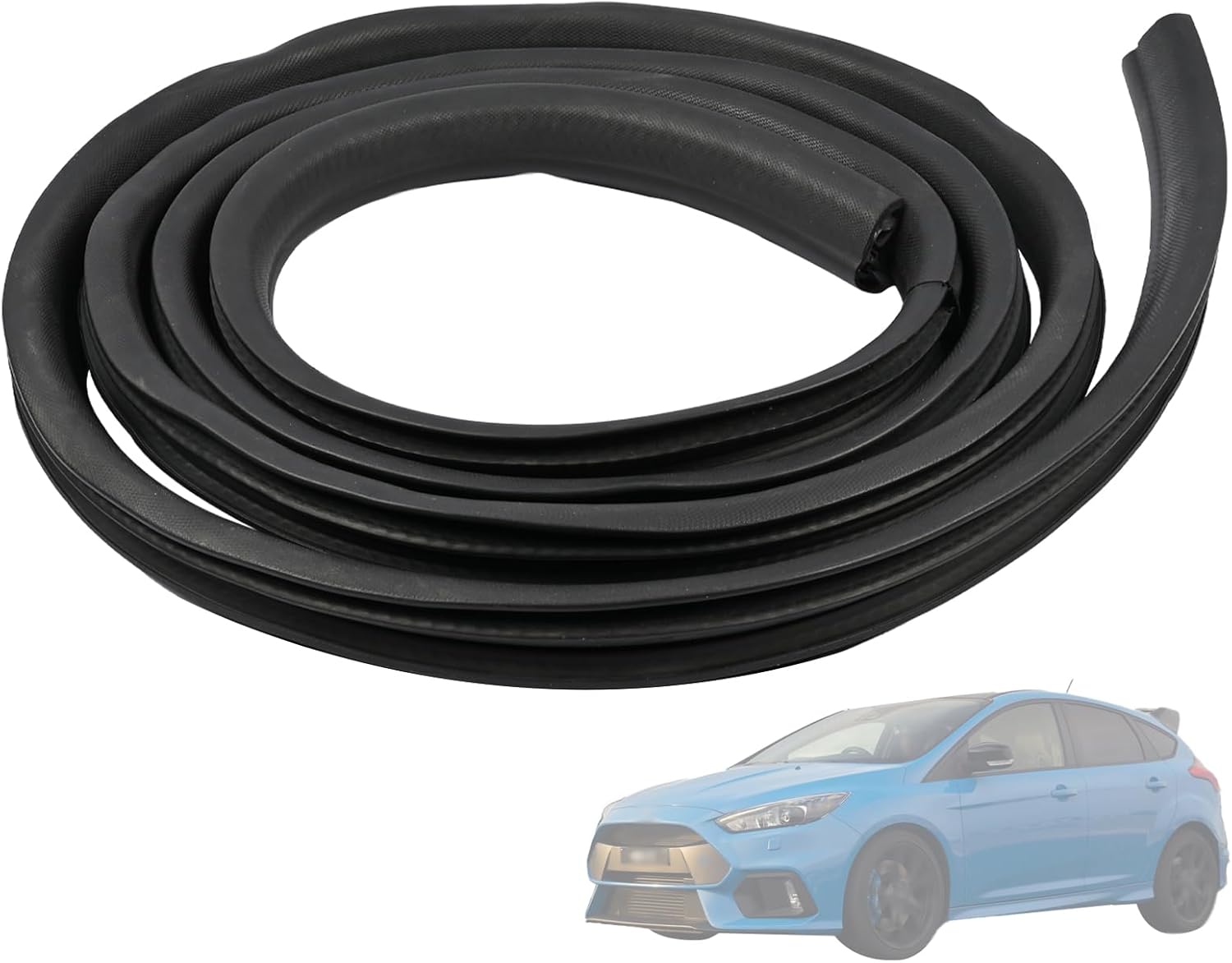 CV6Z5820530A Front Door Seal Weatherstrip On Body Compatible with Ford Focus 2012-2018 Replace CV6Z-5820530-A