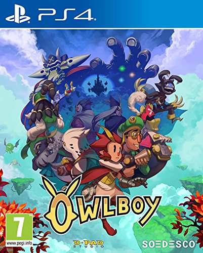 Owlboy PS4 SOEDESCO - Jeu de plateforme et d'aventure rétro sur PlayStation 4