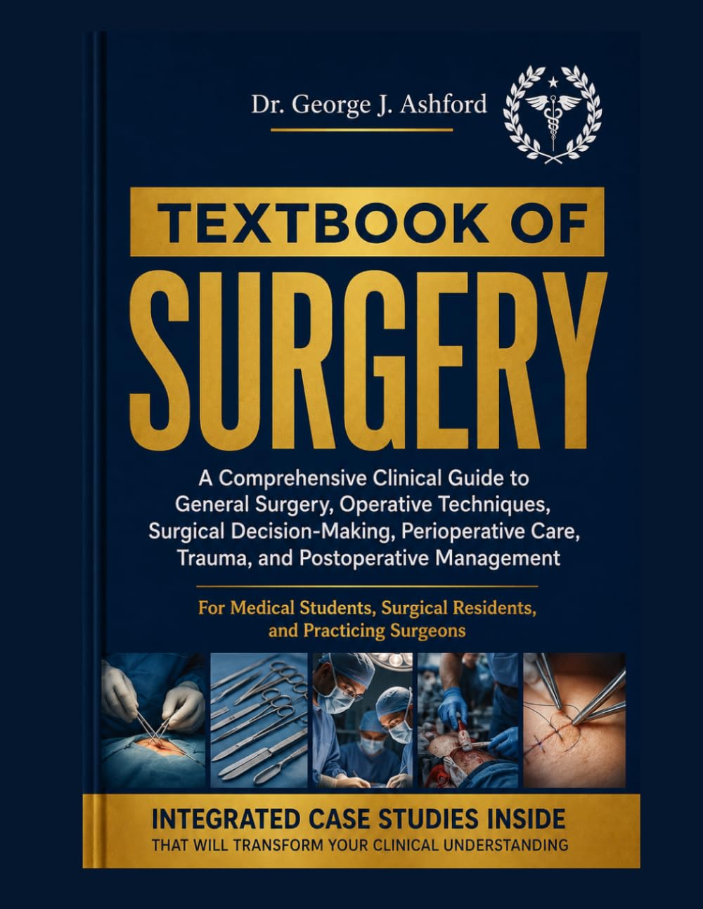 TEXTBOOK OF SURGERY: A Comprehensive Clinical Guide to General Surgery, Operative Techniques, Surgical Decision-Making, Perioperative Care, Trauma, and Postoperative Management