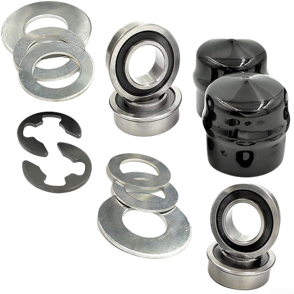 Vorderradbuchse zu Lager-Umrüstsatz für Handwerker für Poulan - Metall+Gummi, kompatibel mit verschiedenen Modellen, Innendurchmesser: 19 mm
