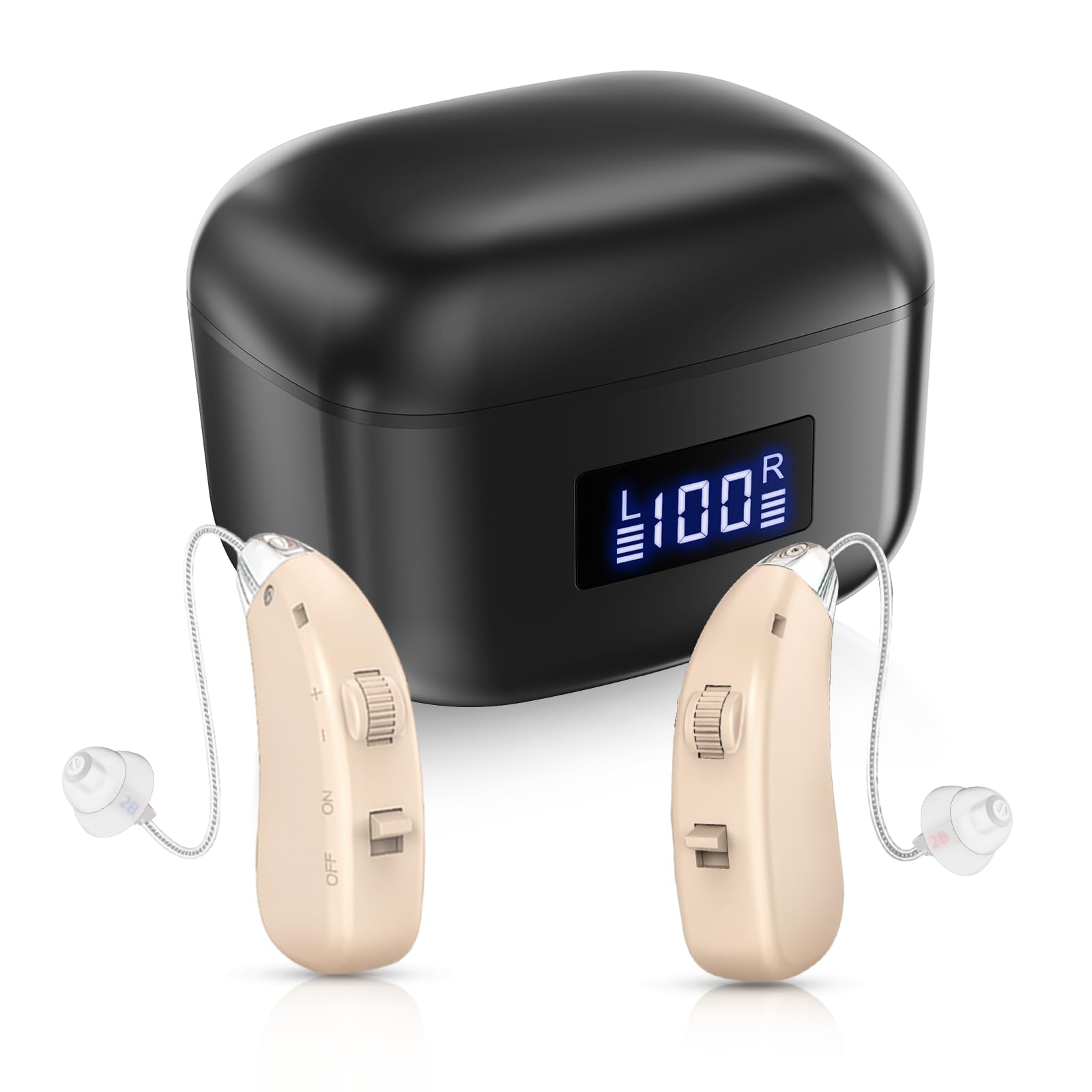 集音器 高齢者 しゅうおんき 無段階音量調整・約35倍増幅 簡単操作 プレゼント Amazon.co.jp: 集音器 高齢者 しゅうおんき【業界初バランスド