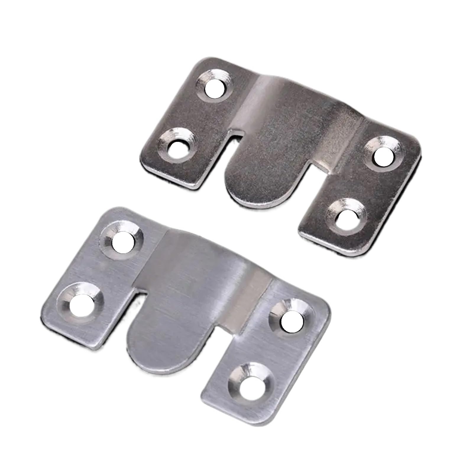 Bszcxbvmp Onecolor Heavy Duty Interlocking Hang Brackets, Flush Mount Brackets Silver 10 Pcs Steel Interlock For Picture Hanging