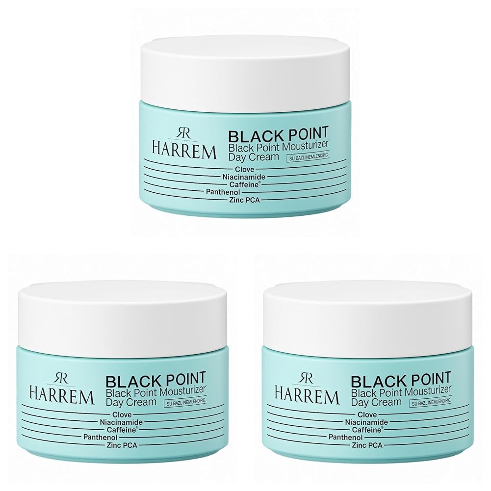 Akneli & Yağlı Karma Ciltler İçin Günlük Bakım Kremi Black P.int 50 Ml (3 paketi)