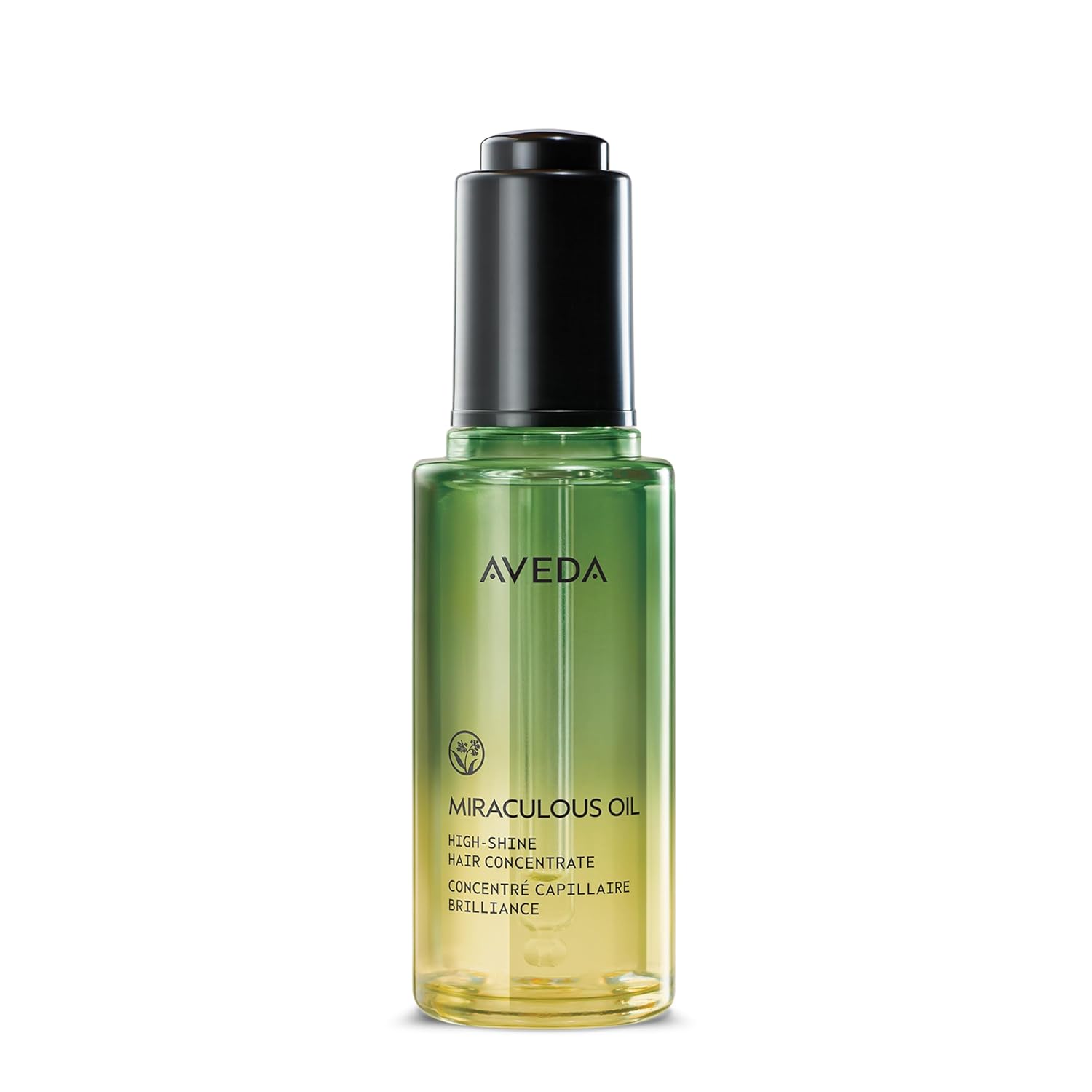 Aveda Miraculous Oil High-Shine Hair Concentrate, Adds Shine, Up to 24 Hours of Frizz Protection*, Heat Protection, Vegan, 1.7 Fl Oz Aveda Miraculous Oil High-Shine Hair Concentrate, Adds Shine, Up to 24 Hours of Frizz Protection*, Heat Protection, Vegan, 1.7 Fl Oz