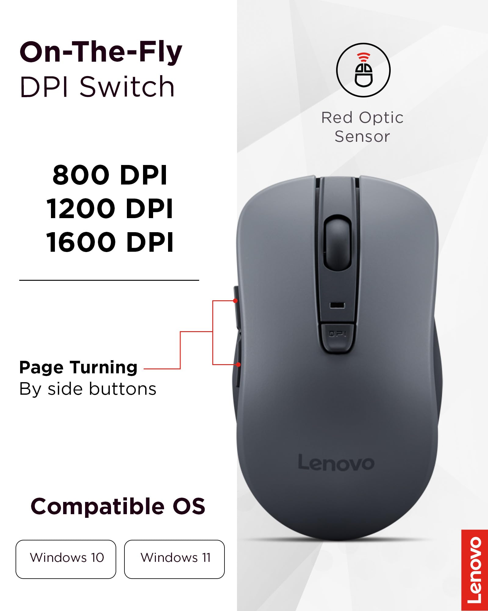 Amazon.co.jp: Lenovo WL310 Bluetooth サイレントマウス 人間工学