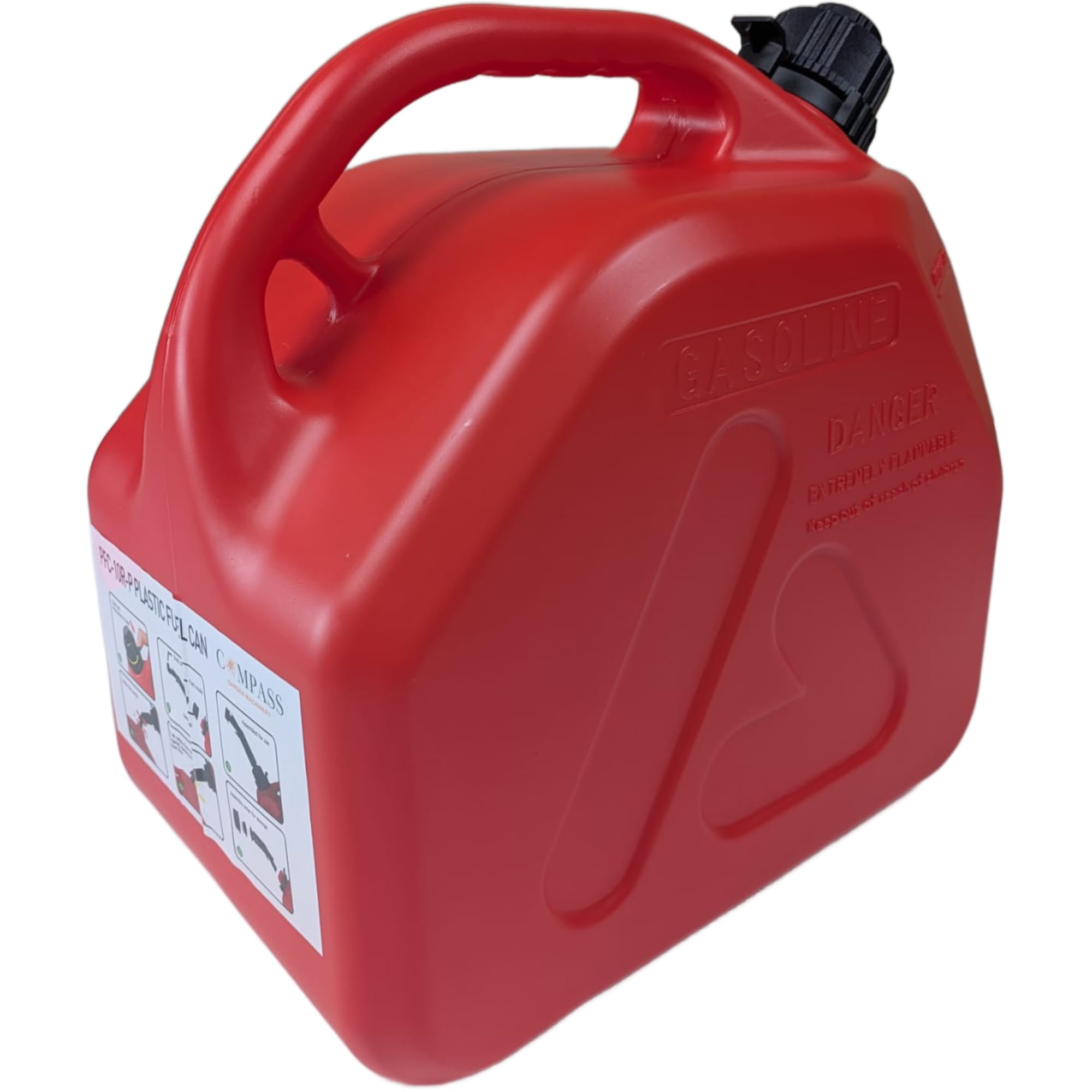 Spectrum PFC-10R-P Anti Spill Petrol Can - 10 Litre