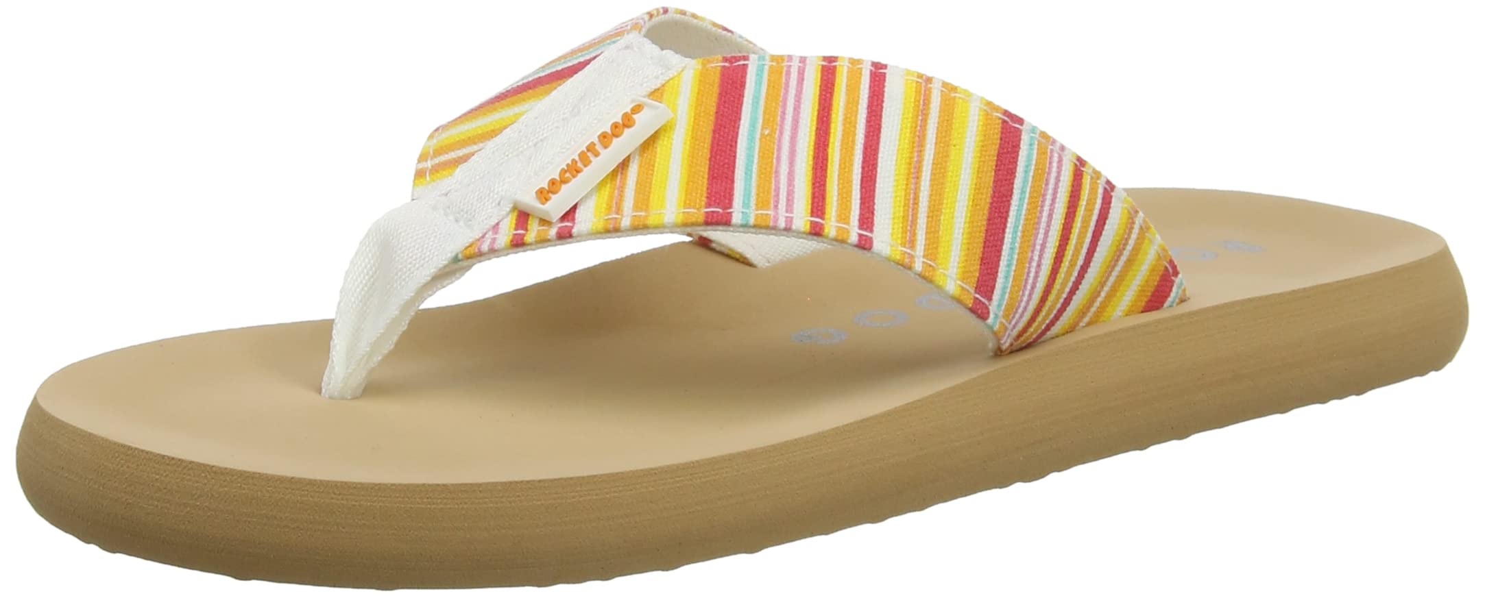 Rocket DogAdios Stark Womens Striped Flip Flop