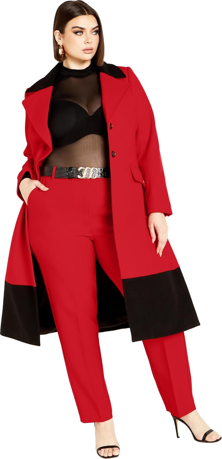 City Chic Women's Plus Size Kara Pant